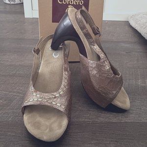 Calleen Cordero/ Style: Layla/ Color: Tabacco/ Size: 7